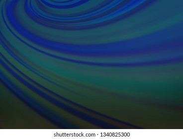 Dark BLUE vector bokeh and colorful pattern. A completely new color illustration in a bokeh style. The template can be used for your brand book.