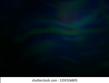 Dark BLUE vector bokeh and colorful pattern. Shining colorful illustration in a Brand new style. A new texture for your design.
