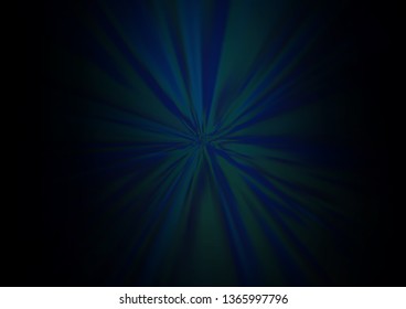 Dark BLUE vector bokeh and colorful pattern. A completely new color illustration in a bokeh style. A completely new template for your design.