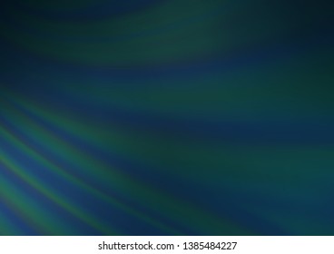 Dark BLUE vector bokeh and colorful pattern. Colorful abstract illustration with gradient. The template for backgrounds of cell phones.