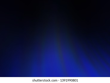 Dark BLUE vector bokeh and colorful pattern. Colorful illustration in blurry style with gradient. Brand new style for your business design.