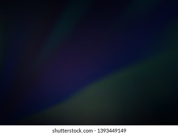 Dark BLUE vector bokeh and colorful pattern. Glitter abstract illustration with an elegant design. A completely new design for your business.