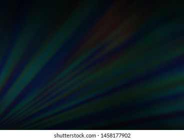Dark BLUE vector bokeh and colorful pattern. A completely new color illustration in a bokeh style. The template for backgrounds of cell phones.