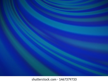 Dark BLUE vector bokeh and colorful pattern. A vague abstract illustration with gradient. Brand new design for your business.