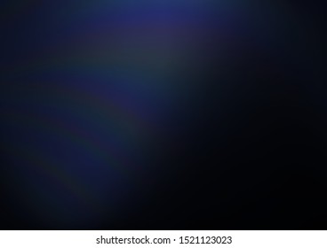 Dark BLUE vector bokeh and colorful pattern. An elegant bright illustration with gradient. A new texture for your design.
