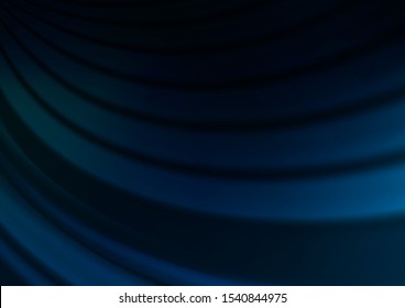 Dark BLUE vector bokeh and colorful pattern. Colorful illustration in blurry style with gradient. Brand new style for your business design.