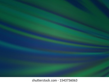Dark BLUE vector bokeh and colorful pattern. Shining colorful illustration in a Brand new style. Brand new design for your business.