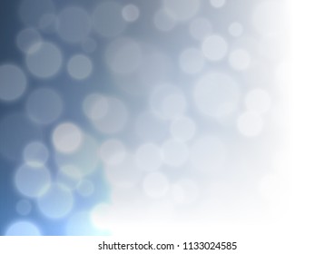 Dark BLUE vector bokeh pattern. A completely new color illustration in a bokeh style. The best blurred design for your business.