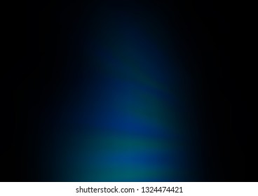 Dark BLUE vector bokeh pattern. A completely new color illustration in a bokeh style. The blurred design can be used for your web site.