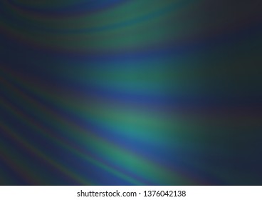 Dark BLUE vector bokeh pattern. A completely new color illustration in a bokeh style. The elegant pattern for brand book.