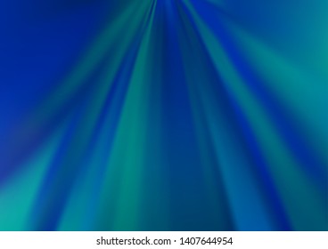 Dark BLUE vector bokeh pattern. An elegant bright illustration with gradient. The best blurred design for your business.