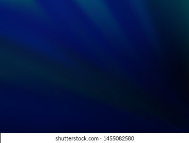 Dark BLUE vector bokeh pattern. Shining colorful illustration in a Brand new style. The background for your creative designs.