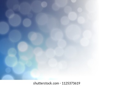 Dark BLUE vector bokeh template. Shining colorful illustration in a Brand new style. A completely new template for your design.