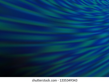 Dark BLUE vector bokeh template. Shining colorful illustration in a Brand new style. A completely new design for your business.