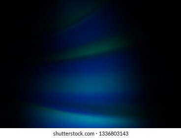 Dark BLUE vector bokeh template. Glitter abstract illustration with an elegant design. Brand new design for your business.