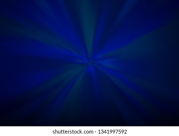 Dark BLUE vector bokeh template. A vague abstract illustration with gradient. A new texture for your design.