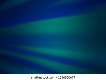 Dark BLUE vector bokeh template. Shining colorful illustration in a Brand new style. A completely new template for your design.
