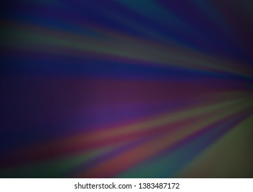 Dark BLUE vector bokeh template. An elegant bright illustration with gradient. The template for backgrounds of cell phones.