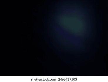 Plantilla bokeh de Vector AZUL oscuro. Ilustración colorida en estilo borroso con degradado. La Plantilla se puede utilizar para su libro de marca.