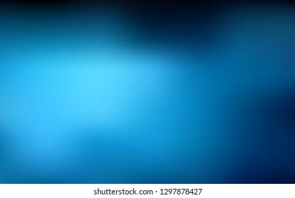 Dark BLUE vector colorful abstract texture. Glitter abstract illustration with gradient design. Smart design for your work.