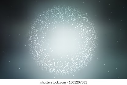 Dark BLUE vector colorful abstract texture. A completely new colored illustration in blur style. Blurred design for your web site.