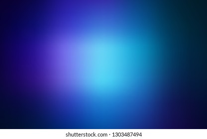 Dark BLUE vector colorful abstract background. A completely new colored illustration in blur style. Completely new design for your business.
