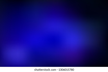 Dark BLUE vector colorful abstract texture. Creative illustration in halftone style with gradient. New way of your design.