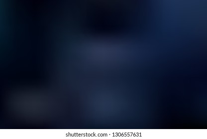 Dark BLUE vector colorful abstract texture. A completely new colored illustration in blur style. Elegant background for a brand book.
