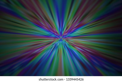 Dark BLUE vector colorful abstract texture. New colored illustration in blur style with gradient. New style design for your brand book.