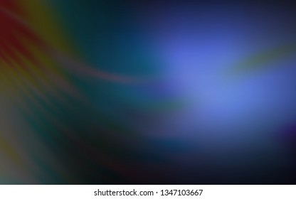 Dark BLUE vector colorful abstract texture. An elegant bright illustration with gradient. Blurred design for your web site.