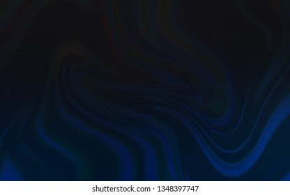 Dark BLUE vector colorful abstract background. Creative illustration in halftone style with gradient. Blurred design for your web site.