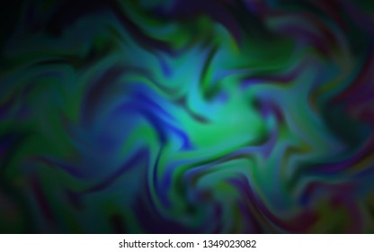 Dark BLUE vector colorful abstract texture. Glitter abstract illustration with gradient design. Elegant background for a brand book.