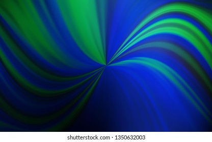 Dark BLUE vector colorful abstract background. An elegant bright illustration with gradient. New style design for your brand book.