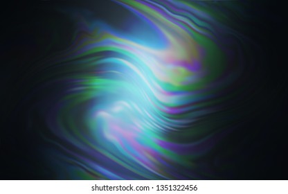 Dark BLUE vector colorful abstract texture. Glitter abstract illustration with gradient design. New way of your design.