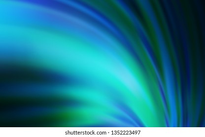 Dark BLUE vector colorful abstract texture. Glitter abstract illustration with gradient design. New style design for your brand book.