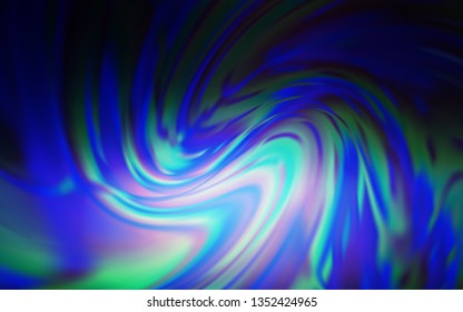 Dark BLUE vector colorful abstract texture. An elegant bright illustration with gradient. Background for a cell phone.