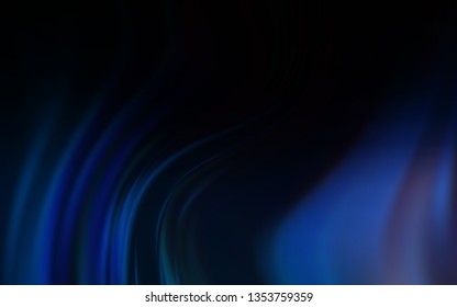 Dark BLUE vector colorful abstract background. New colored illustration in blur style with gradient. The best blurred design for your business.