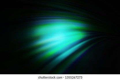 Dark BLUE vector colorful abstract background. Glitter abstract illustration with gradient design. New style design for your brand book.