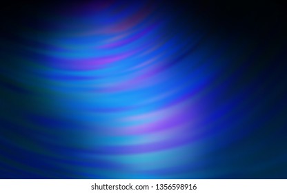 Dark BLUE vector colorful abstract texture. Colorful abstract illustration with gradient. Background for a cell phone.