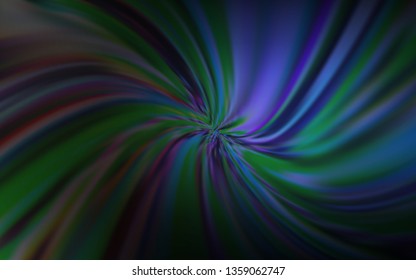 Dark BLUE vector colorful abstract background. Colorful abstract illustration with gradient. Blurred design for your web site.