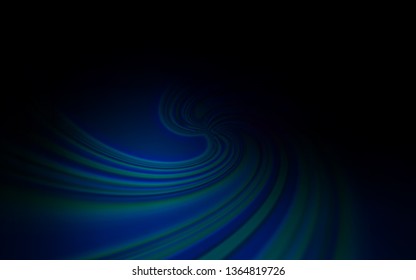 Dark BLUE vector colorful abstract texture. Glitter abstract illustration with gradient design. Background for a cell phone.