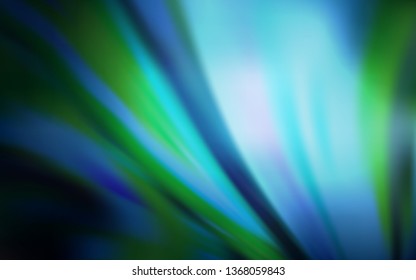 Dark BLUE vector colorful abstract texture. Modern abstract illustration with gradient. The best blurred design for your business.