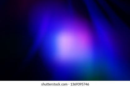 Dark BLUE vector colorful abstract background. Colorful abstract illustration with gradient. Completely new design for your business.