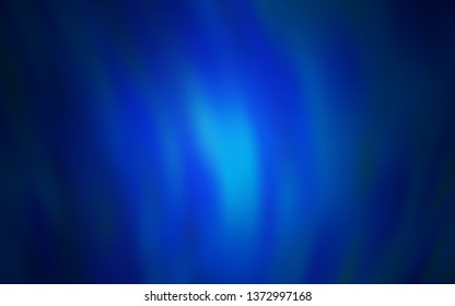 Dark BLUE vector colorful abstract texture. Abstract colorful illustration with gradient. Elegant background for a brand book.