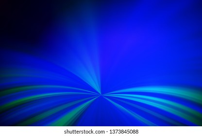 Dark BLUE vector colorful abstract background. New colored illustration in blur style with gradient. New way of your design.