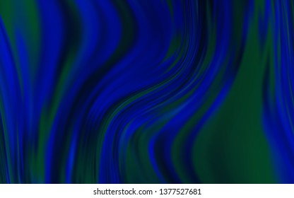 Dark BLUE vector colorful abstract texture. Glitter abstract illustration with gradient design. New way of your design.