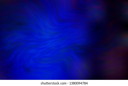 Dark BLUE vector colorful abstract texture. Creative illustration in halftone style with gradient. New style for your business design.