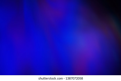 Dark BLUE vector colorful abstract background. Colorful abstract illustration with gradient. Elegant background for a brand book.