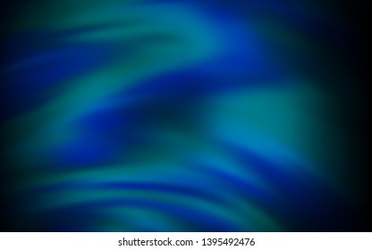 Dark BLUE vector colorful abstract texture. Abstract colorful illustration with gradient. Elegant background for a brand book.