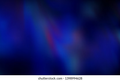 Dark BLUE vector colorful abstract texture. An elegant bright illustration with gradient. Background for designs.